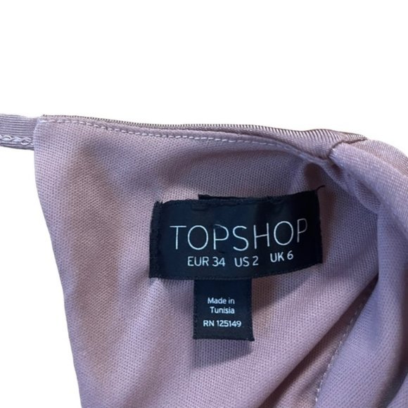 Topshop Sleeveless Dress Size 2 - Picture 8 of 13